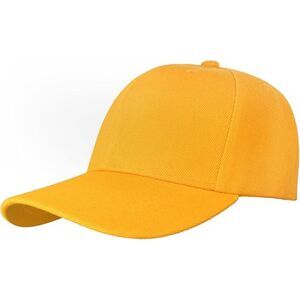 Unisex Gold Athletic Adjustable Size Strap Casual Running Classic Baseball Cap